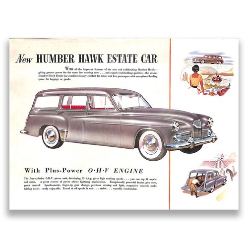 Humber hawk estate car - hawk, sales
