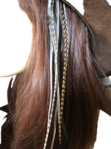 Hawk native american hair - hawk,