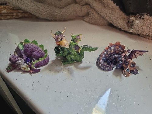 Franklin mint mood - mood, dragons