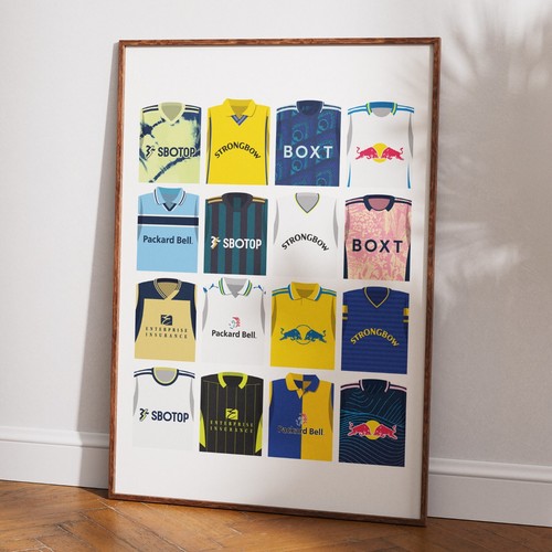 Leeds united retro kit - retro,