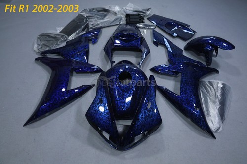 Blue black forged carbon - carbon, fiber