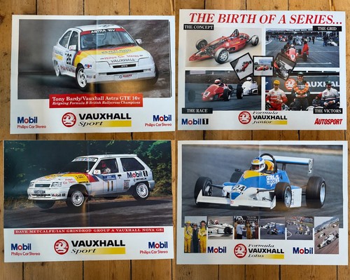 Vintage vauxhall sport news - 4x,