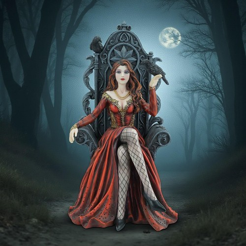 Gothic raven queen - gothic,