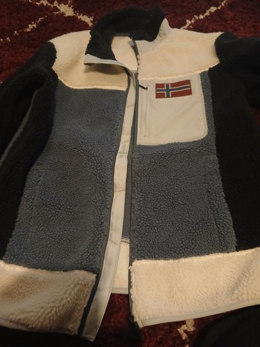 Mens napapijri full zip fleece - zip,