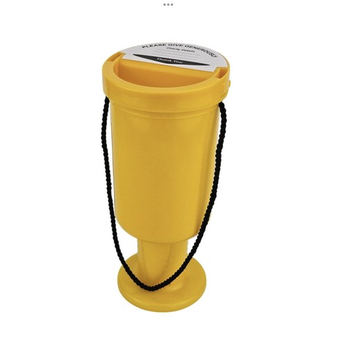 Charity money collection box - money,