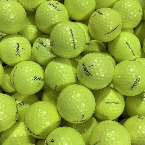 Titleist pro yellow golf - v1,