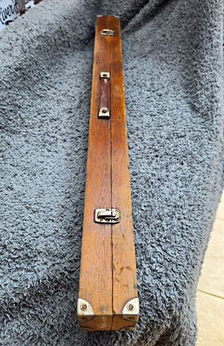 Pair vintage wooden - of,