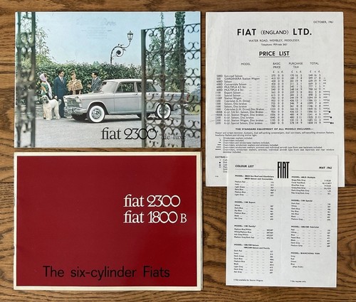Fiat 1800 2300 - 1800, de