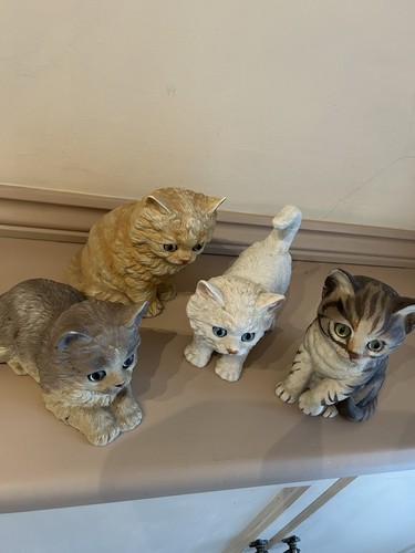 Vintage danbury mint cats - vintage, of