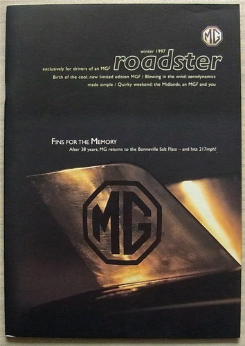 Roadster mgf drivers - mg,