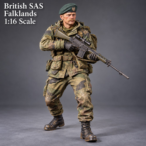 Scale british sas - 1:16,
