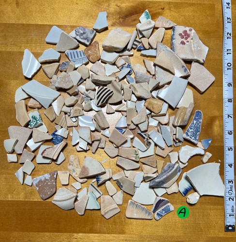 Hand collected sea - hand, tile