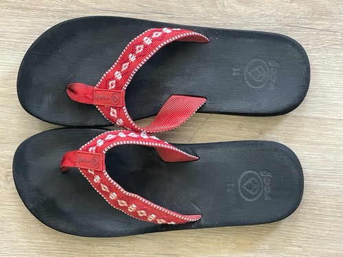 Reef red flip flops for - flops, women