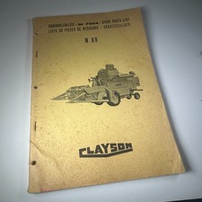 Clayson m89 spare parts list - clayson,