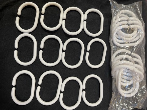 White plastic shower - plastic,