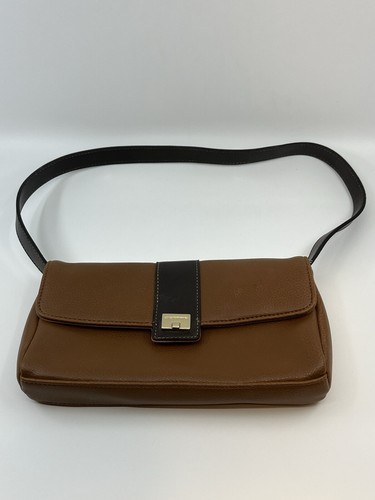 Liz claiborne brown leather - liz,