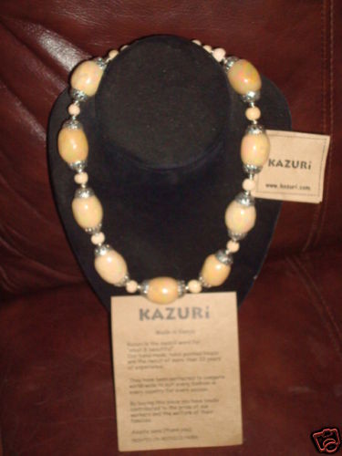 Kazuri necklace patricia - kazuri, 18"