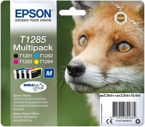 Genuine epson t1285 ink - genuine,