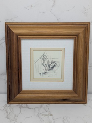 Vintage winnie the pooh framed - pooh,
