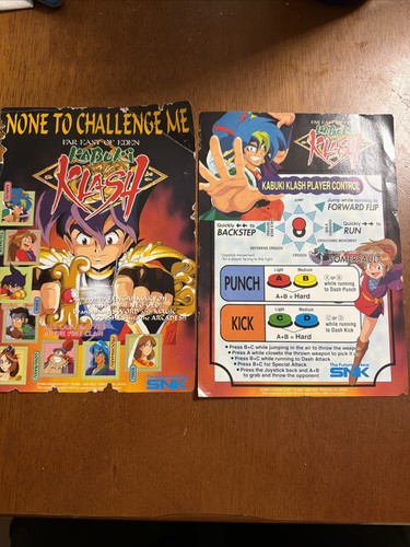 Snk neo geo mvs kabuki - mvs,