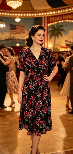 Vintage 1940s 1950s - , retro