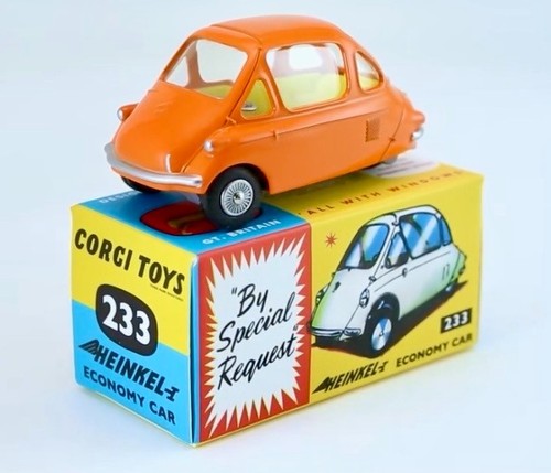 Corgi model club 233 heinkel - model,