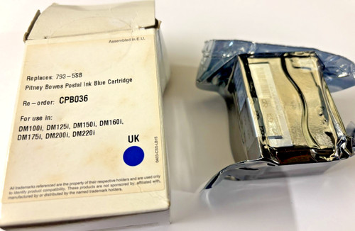 Pitney bowes blue postal - pitney,