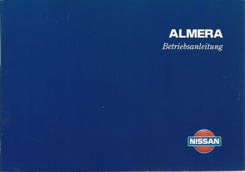 Nissan almera owners - owners, manual