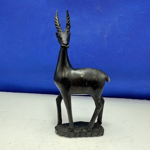 Wooden gazelle african - wooden,