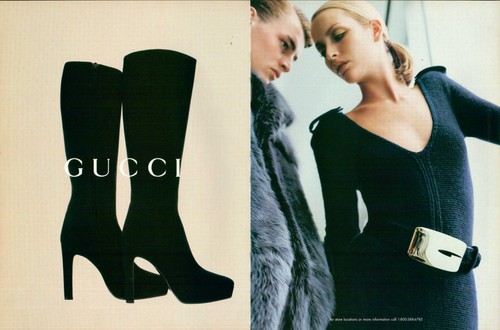 Gucci magazine print advert - magazine,