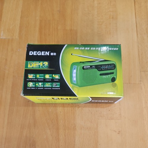 Degen de13 cranked radio - degen,