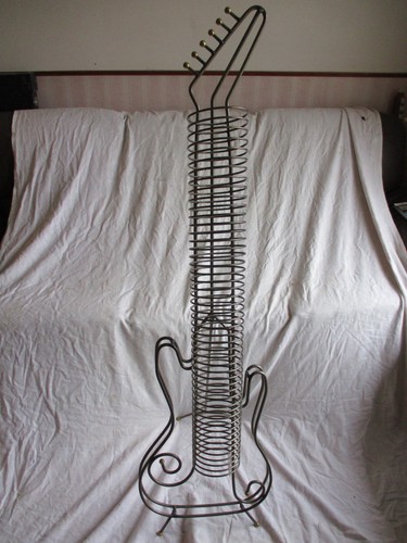 Guitar shaped rack - guitar,