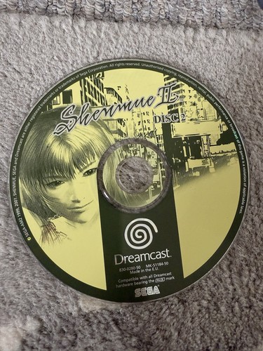 Shenmue disc sega - disc,