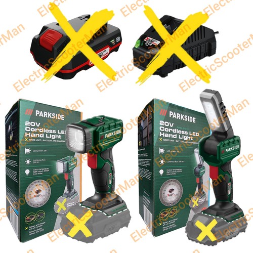 Parkside 20v cordless led - parkside,
