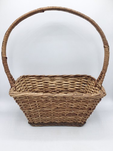 Wicker gathering basket - lg,