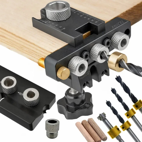 Precision jig dowel - jig, cam