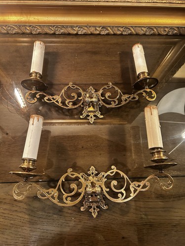 French brass rococo - rococo, antique