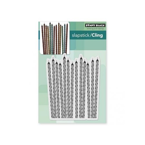 Penny black cling rubber - black,