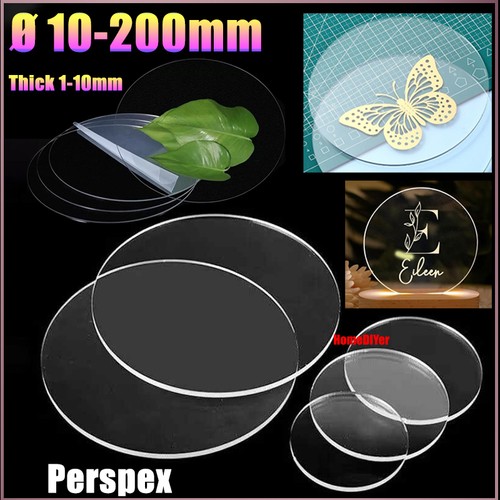 Circles clear perspex - circles,