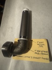 Exhaust pipe bspt - exhaust, 6”