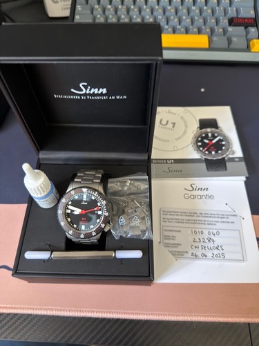 Sinn sdr bead blasted - u1,