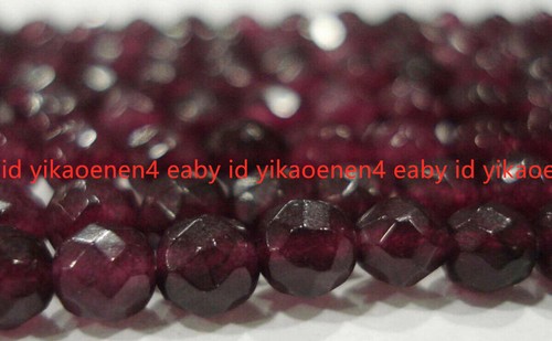 6mm natural indian red garnet - indian,