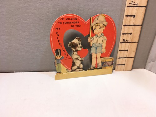 Vtg valentine card s - vtg,