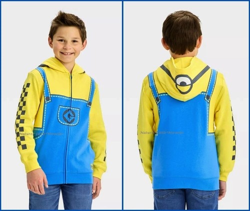 Minions boys hoodie jacket - minions,