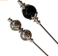 Hat pins tibetan silver - hat,