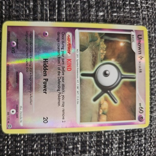 Pokémon unown 132 - 68/132, secret