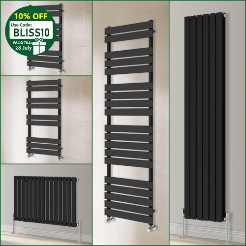Black flat panel - flat, bathroom