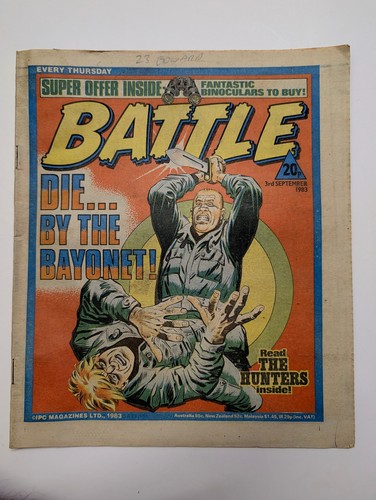 Battle comic 3rd september - 3rd,