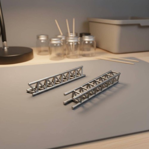 Mini scaffold model scene - mini,