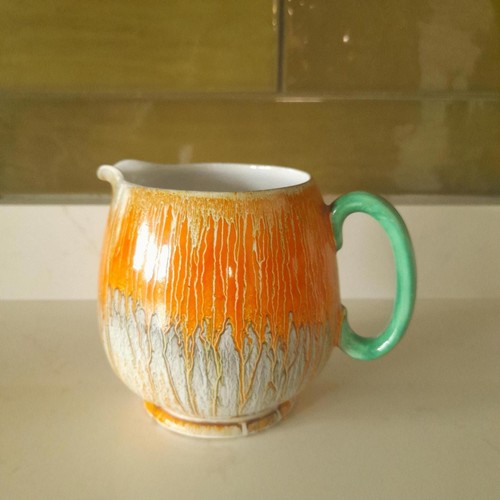 Green and orange - , drip